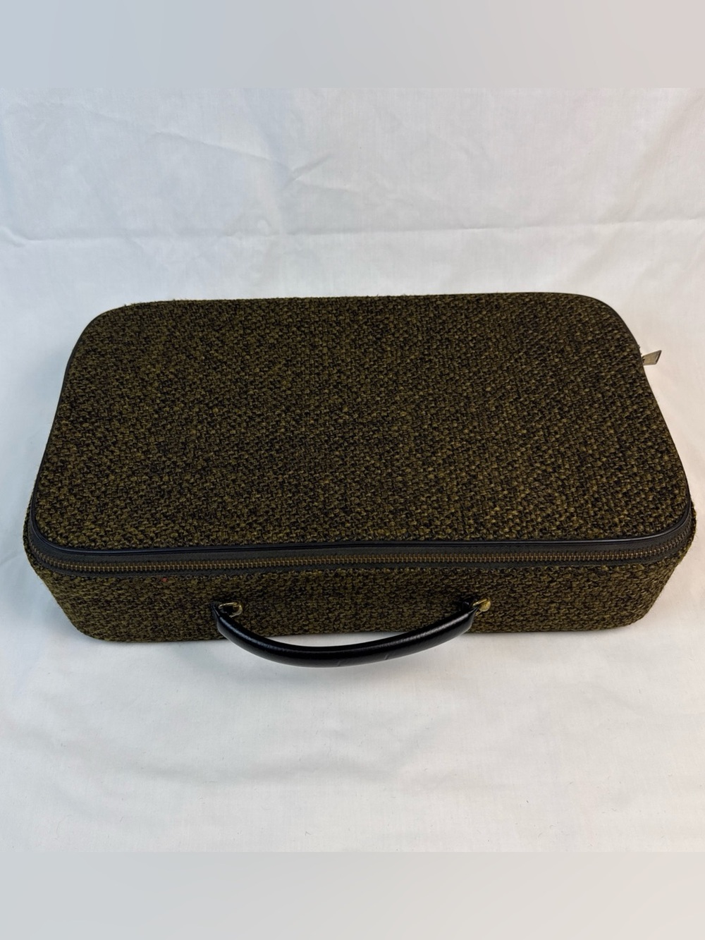 Vtg MCM Celebrity Inc New York Travel Vanity Luggage Cosmetics Case with Handle